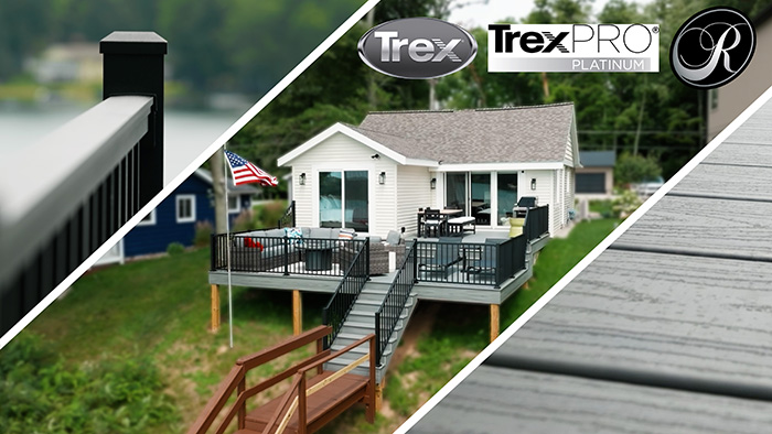Michigan Trex Composite Decking and Home Addition